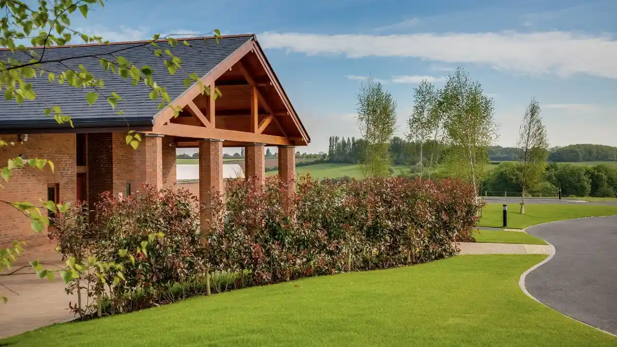 Gedling Crematorium, Lambley, Nottingham — the service venue