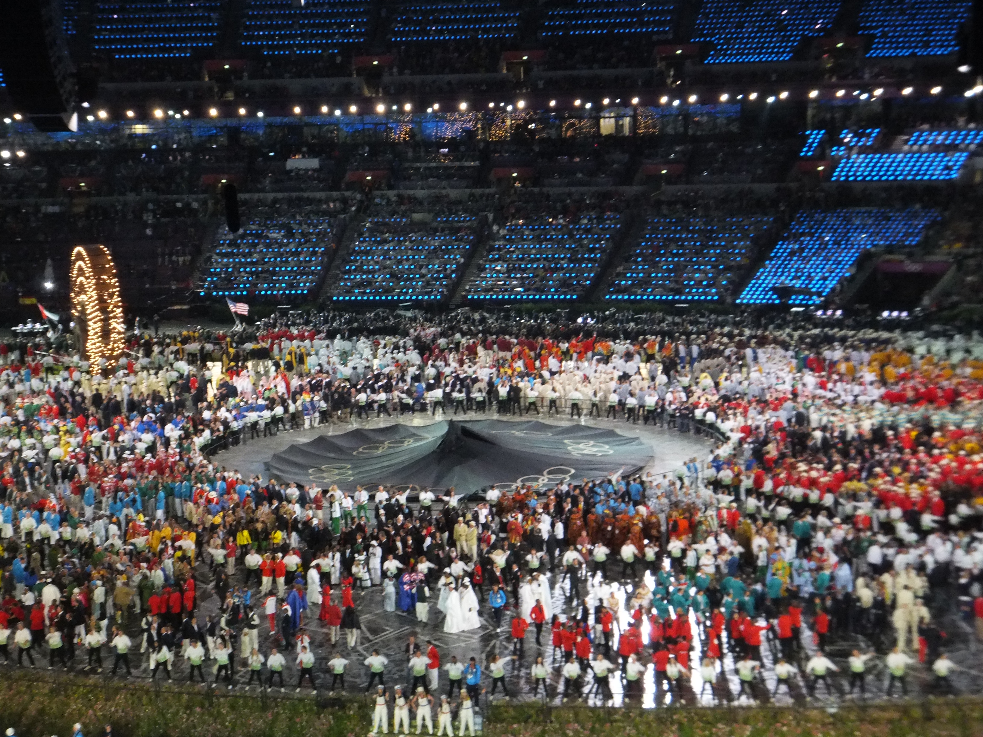 The London 2012 Olympic Games opening ceremony
