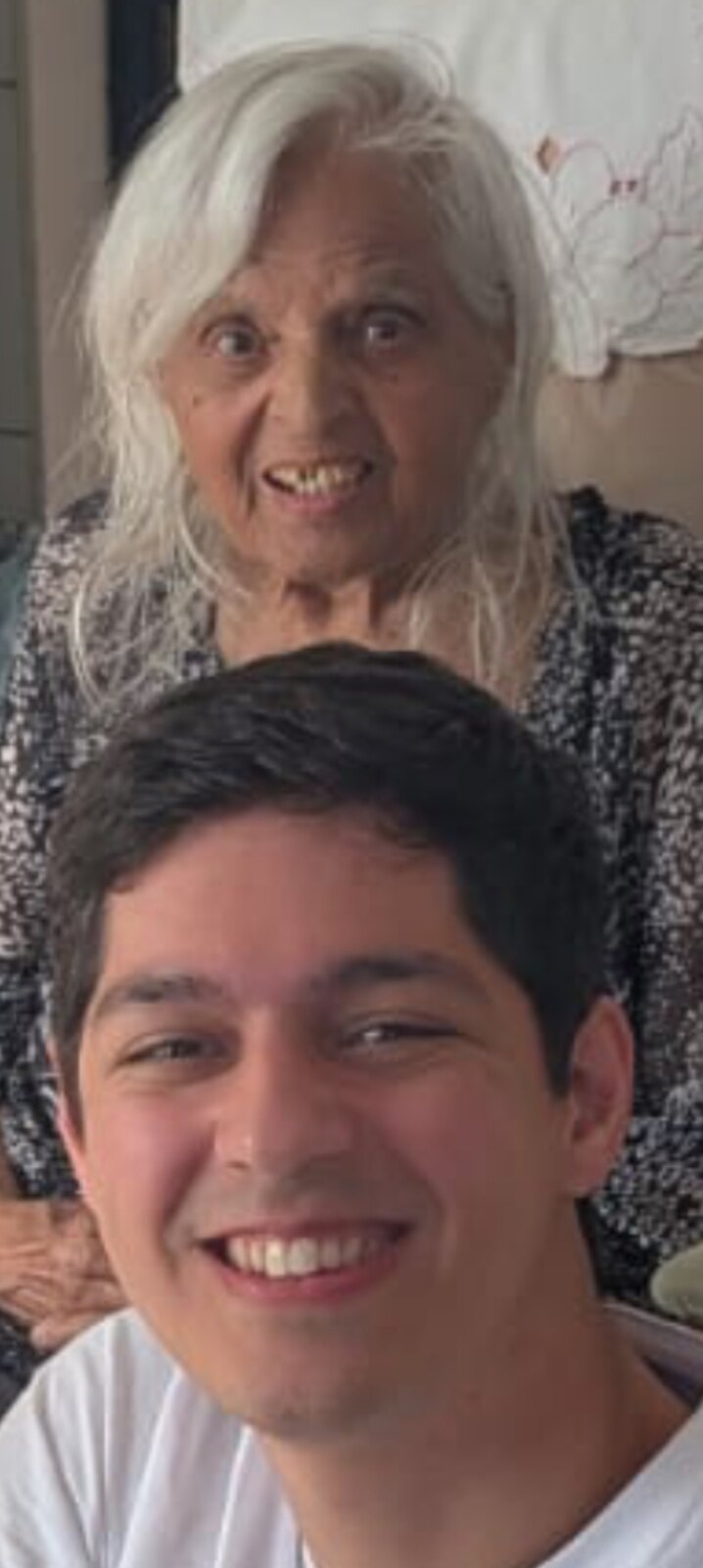 Surjit with her grandson — generations of love
